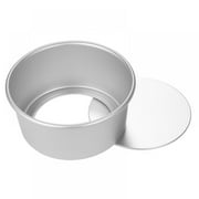 LOVEGAB Aluminum Round Cake Pans, 10-Inch 8-Inch, 6-Inch Cake Pans,Removable Non Stick Bottom Pudding Mold DIY Baking Tools